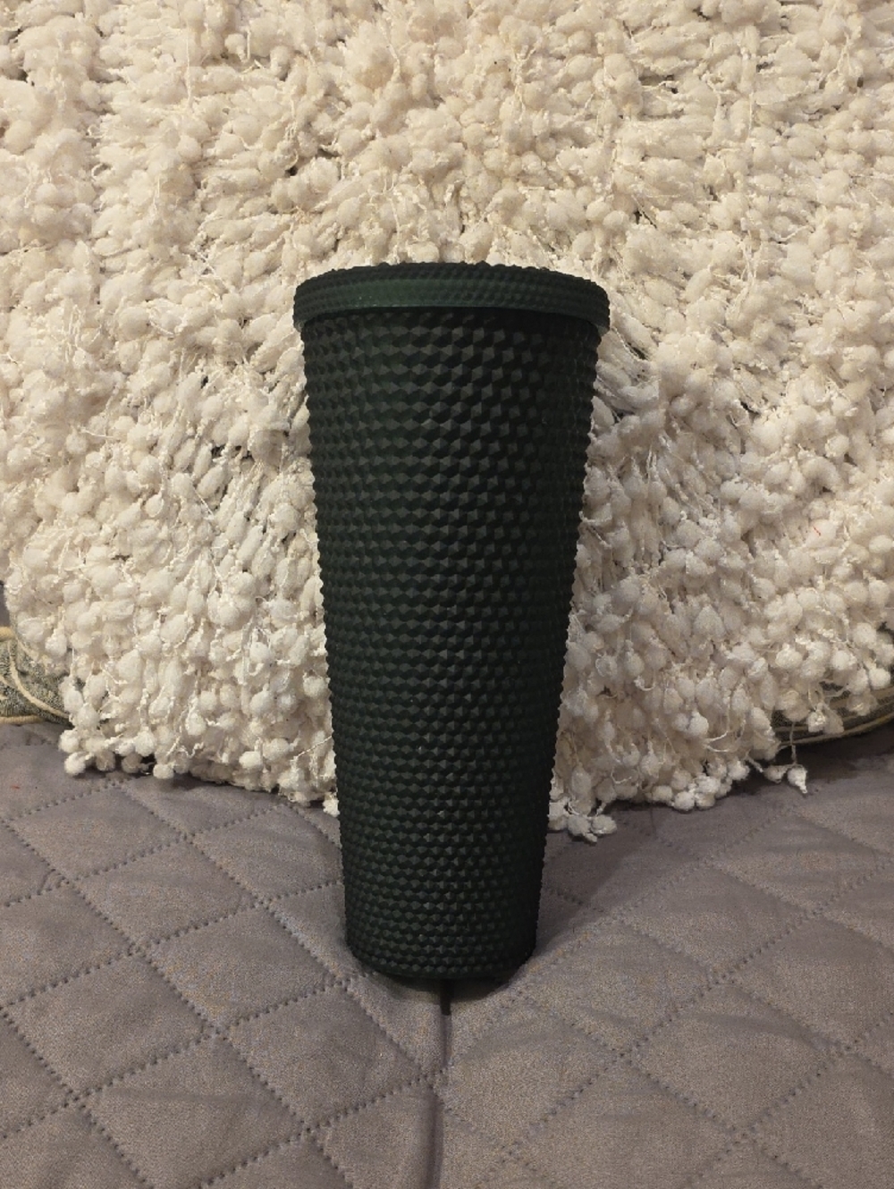 Starbucks 2021 Venti Matte Studded Tumbler - Forest Green 24oz. - Picture 3 of 9